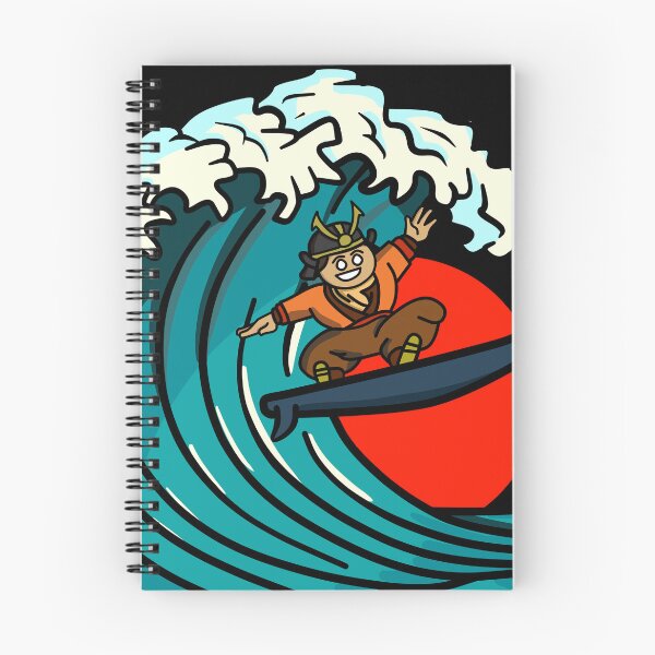 Item preview, The Surfing Samuri, Inspired by Japanese Wave Art  designed and sold by Fr0mtheMachine.