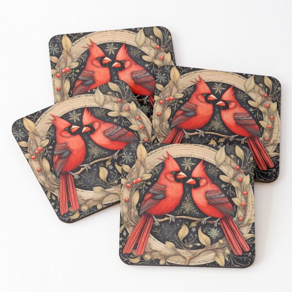 Item preview, Pair of Red Cardinals  designed and sold by Kristylynn757.