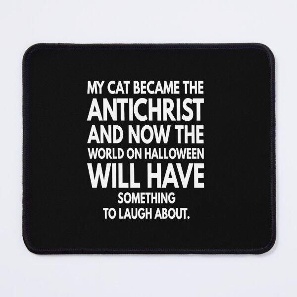 Item preview, Cat Antichrist Halloween designed and sold by Storiesforyou.