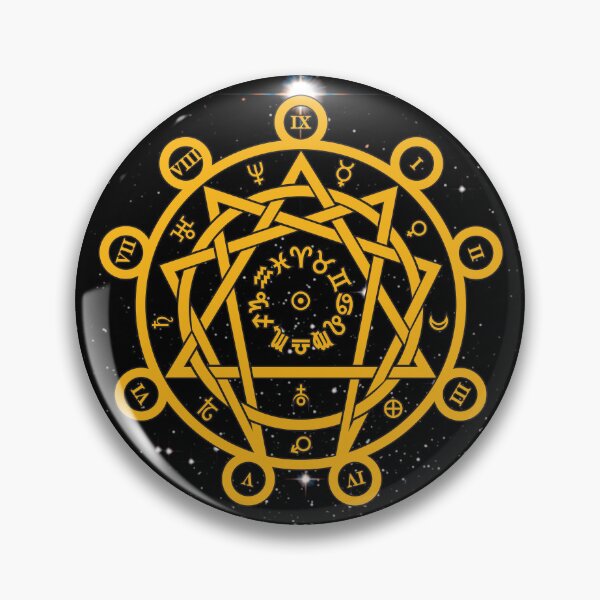 Item preview, Arcane Enneagram designed and sold by Peregrinus Creative.