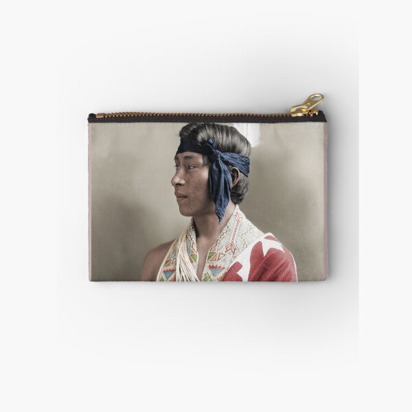 Item preview, Young Native American Man 1895 designed and sold by PatSeg Photos.