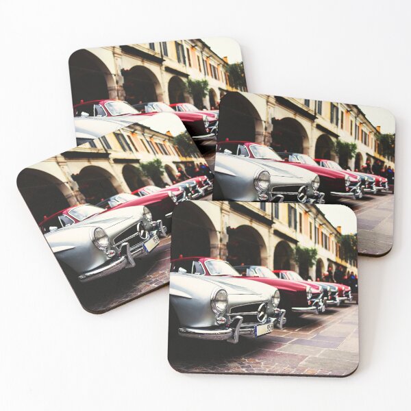 Item preview, Retro Car Lineup (colour) designed and sold by CreativeCrazeCo.
