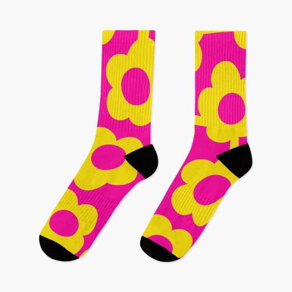 Item preview, Iconic Retro Scandinavian Flowers in Pink and Neon Pink designed and sold by Deutschic.