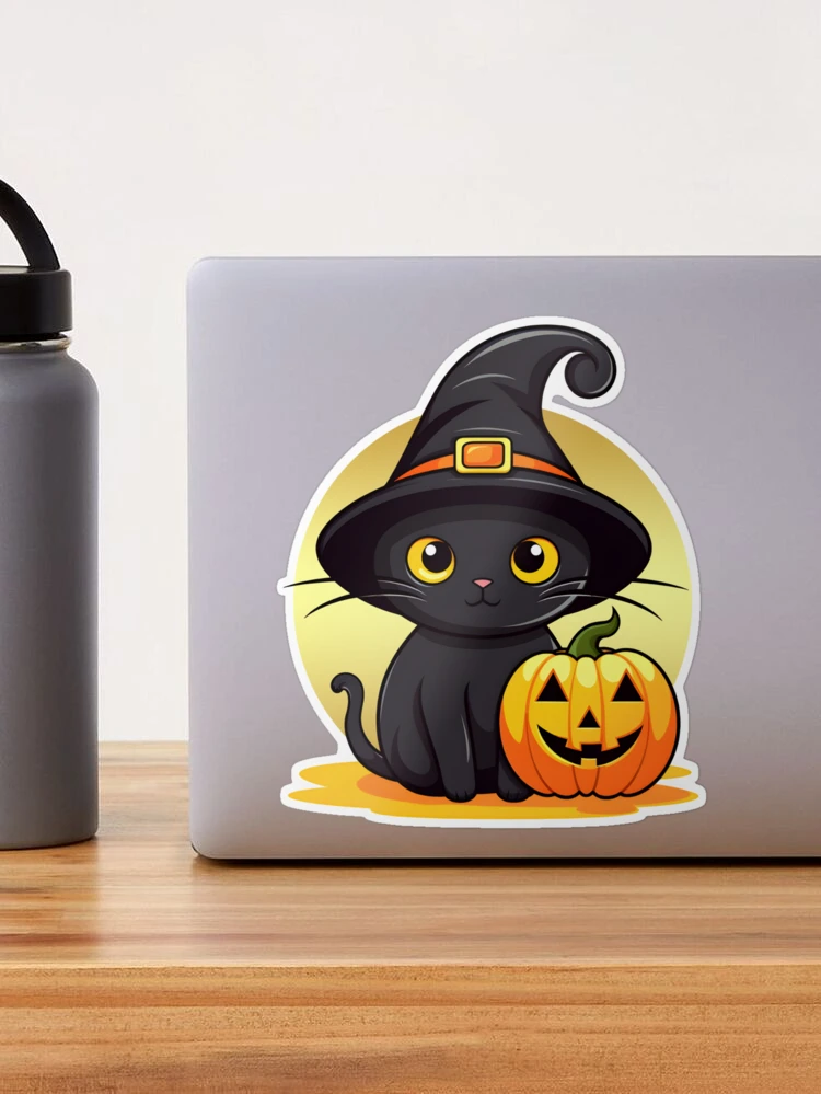 Halloween: Pumpkins and Black Cat Icon - Removable Wall Adhesive Decal –  Fathead