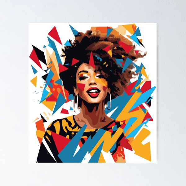 Item preview, Y2K Vibrant Woman - Art T-Shirt designed and sold by AIPICCRAFT.