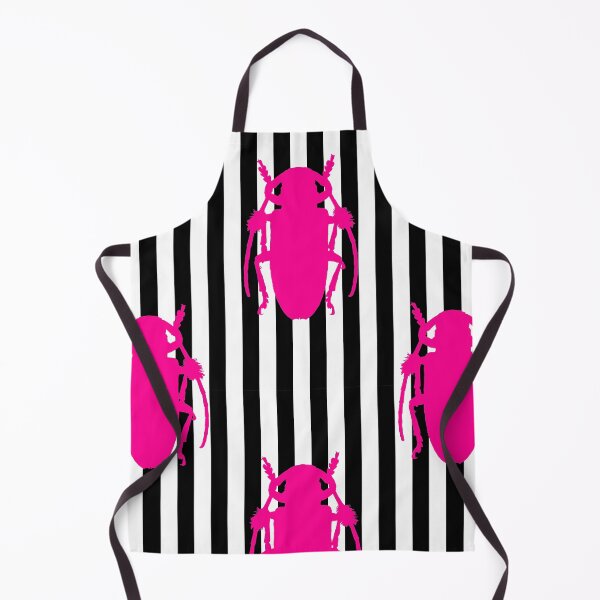 Item preview, halloween white stripes beetle pink  designed and sold by Gossip Rag.