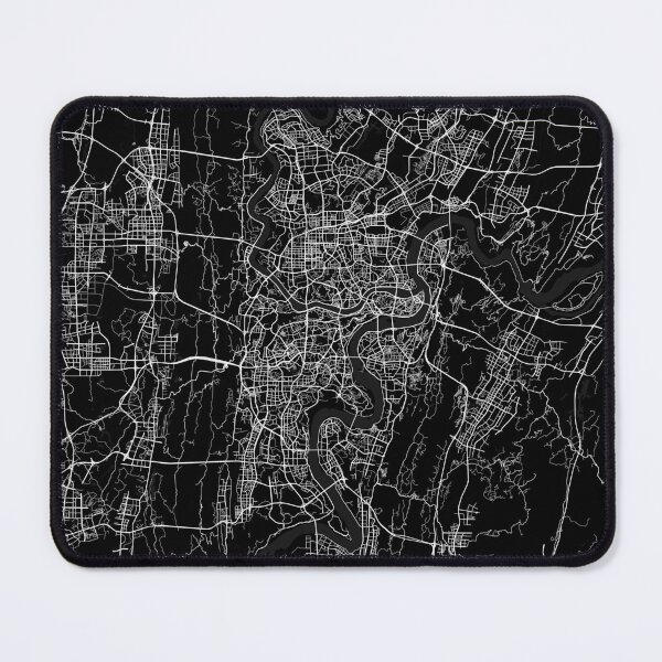 Item preview, Chongqing City Map of China - Full Moon designed and sold by deMAP.