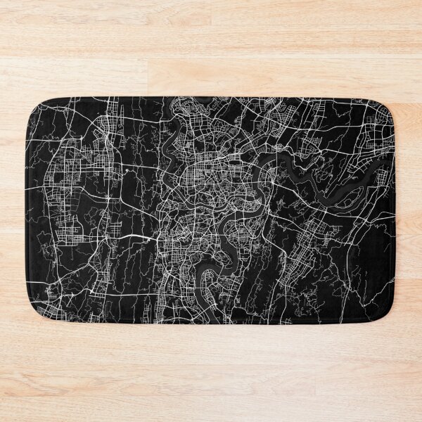 Item preview, Chongqing City Map of China - Full Moon designed and sold by deMAP.