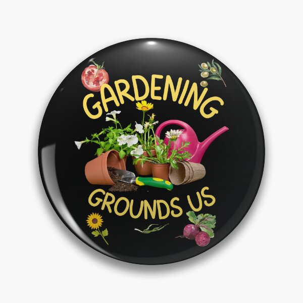 Item preview, Gardening Grounds Us Colorful Garden Design designed and sold by EarthArtDesigns.