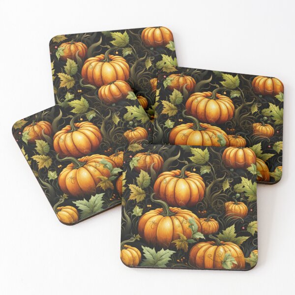 Item preview, Halloween: Harvest Moon (Pumpkins) designed and sold by Digital Contours.