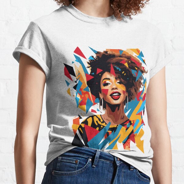Item preview, Y2K Vibrant Woman - Art T-Shirt designed and sold by AIPICCRAFT.