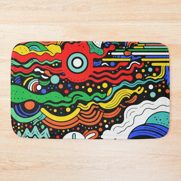 Item preview, Colorful Maximalist Abstract Graphic designed and sold by Jselz.