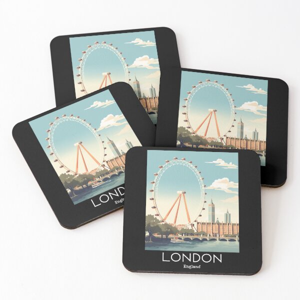 Item preview, Una ilustración de viaje vintage de Londres - Inglaterra designed and sold by GoodOldVintage.