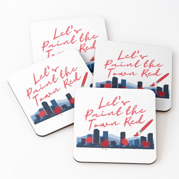 Item preview, Let's Paint the Town Red Denver designed and sold by Sammi7angel.