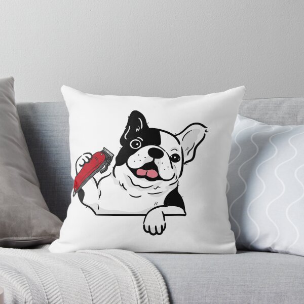 Item preview, great dog barber shop Bulldog  designed and sold by Stickers  Designer.
