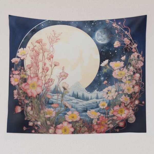 Item preview, Dos mundos florecen en una hermosa nostalgia designed and sold by Extraordinarym.