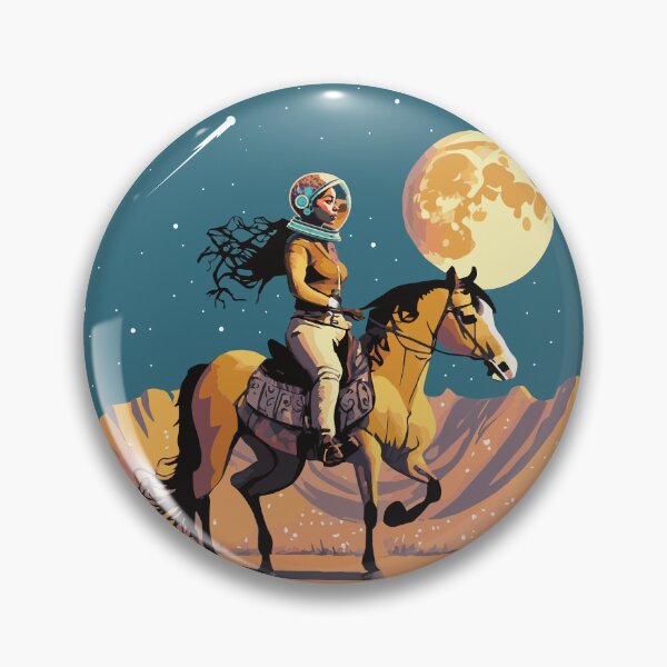Item preview, Cosmic Cowgirl Rides Again designed and sold by thomascpark.
