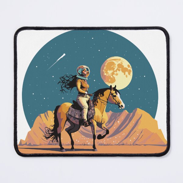 Item preview, Cosmic Cowgirl Rides Again designed and sold by thomascpark.
