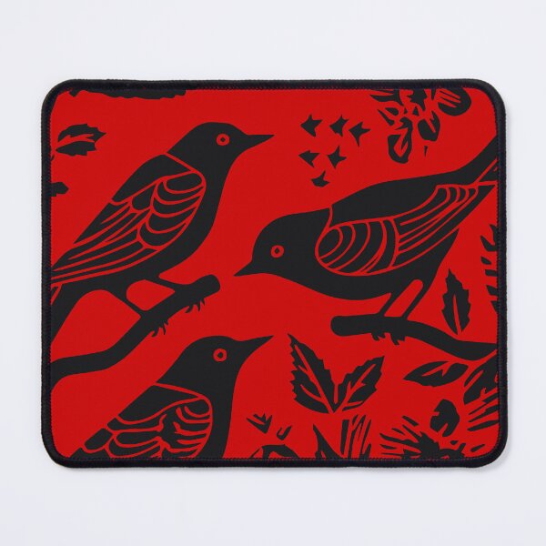 Item preview, Lino Cut Birds designed and sold by Texterns.