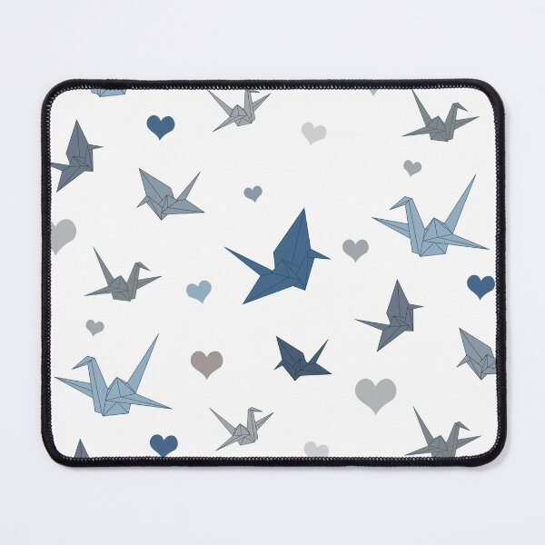 Item preview, Blue and Silver Paper Crane Doodle Pack designed and sold by SiriuslyShawni.