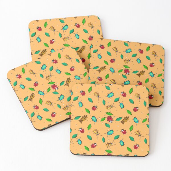 Item preview, Beetles n’ bugs ~ Yellow designed and sold by kinziminzi.