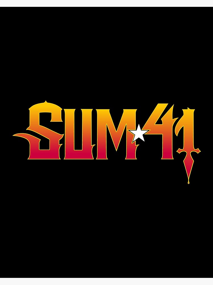 Sum 41 Music Art Board Prints for Sale