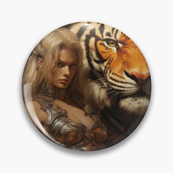 Item preview, Mythical Female Warrior and Dragon Art - Epic Duo designed and sold by TEEJAMBOREE.