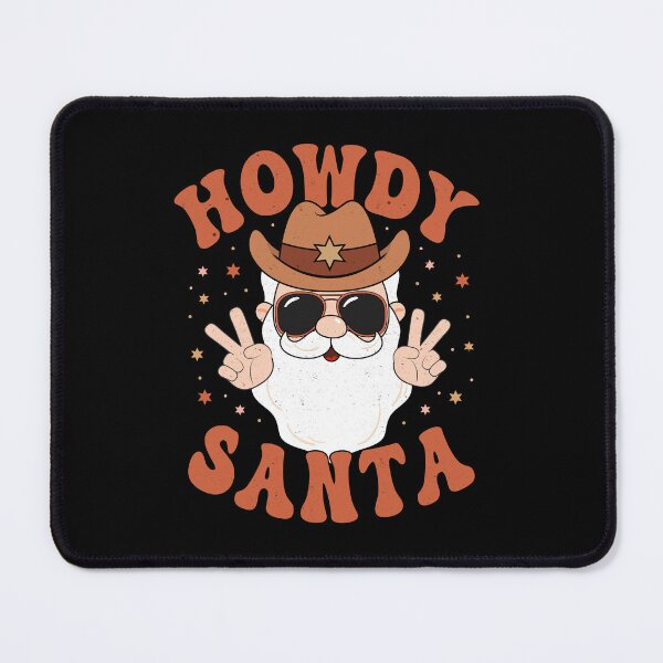 Item preview, Howdy Santa for Western Christmas designed and sold by ArtMeetsPizza.