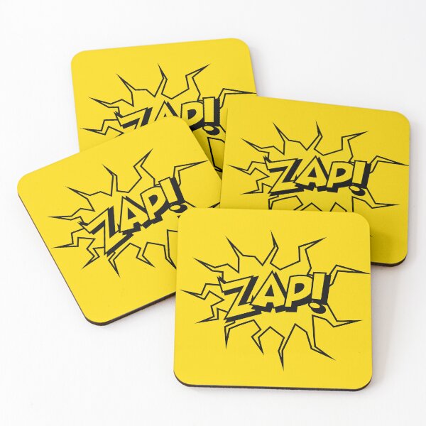 Item preview, Classic Comic Font Speech Bubble ZAP designed and sold by Charcoalart.