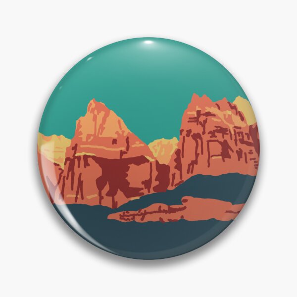 Item preview, Zion National Park Utah Court of the Patriarchs designed and sold by Ward Workshop Art.