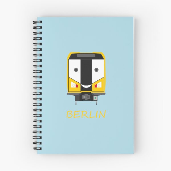 Artikelvorschau, Fröhliche U-Bahn - Berlin entworfen und verkauft von TransportTees.