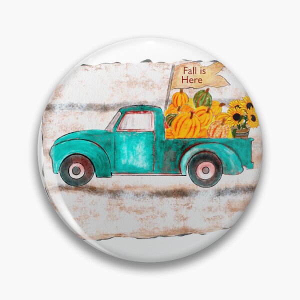 Item preview, Fall is here in the truck designed and sold by Pillyfineart.