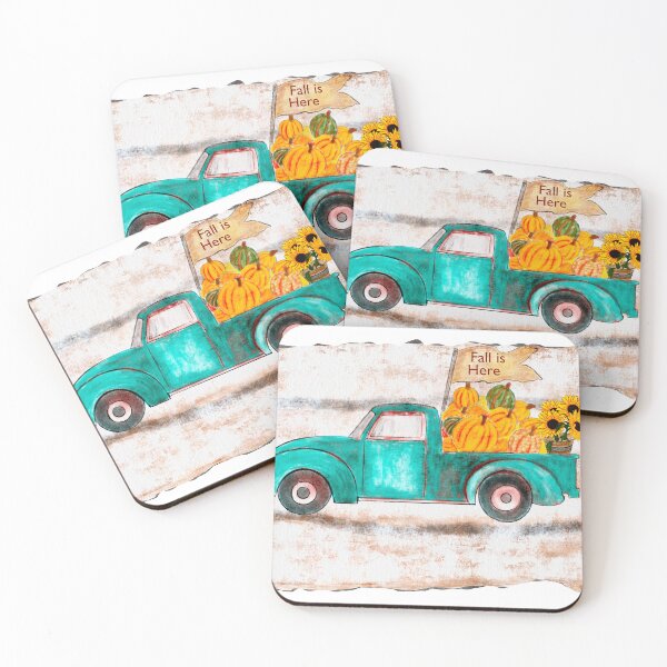 Item preview, Fall is here in the truck designed and sold by Pillyfineart.