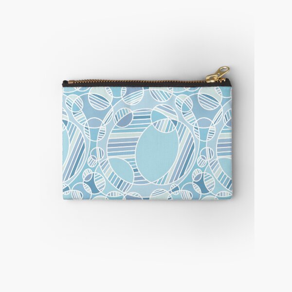 Item preview, Light Blue Segmented Circles Pattern designed and sold by AnaTZ.