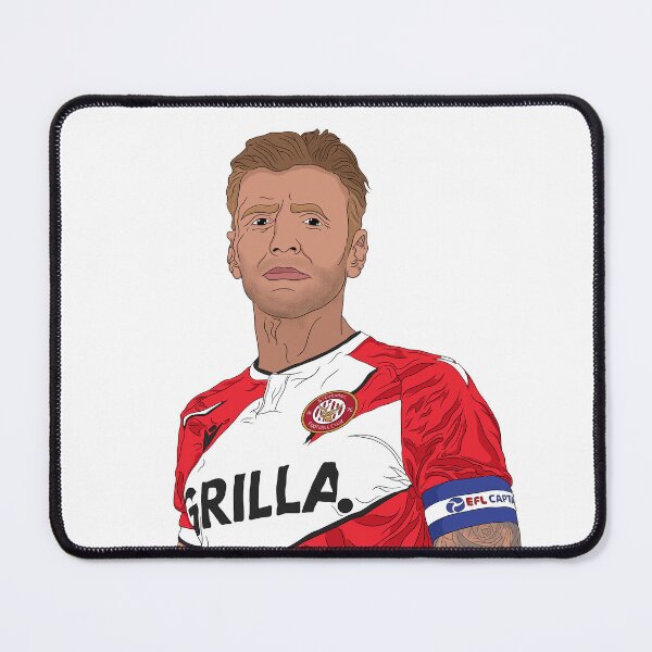 Item preview, Stevenage FC Carl Piergianni designed and sold by NowsynergyGFX.