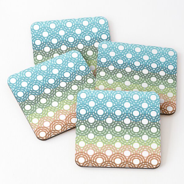 Item preview, Colorful Geometric Circles designed and sold by NancyDzines.