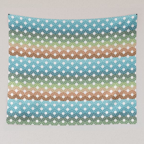Item preview, Colorful Geometric Circles designed and sold by NancyDzines.