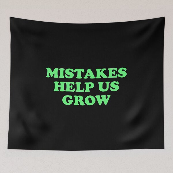 Item preview, Mistakes Help Us Grow designed and sold by Inspirationmotivation.