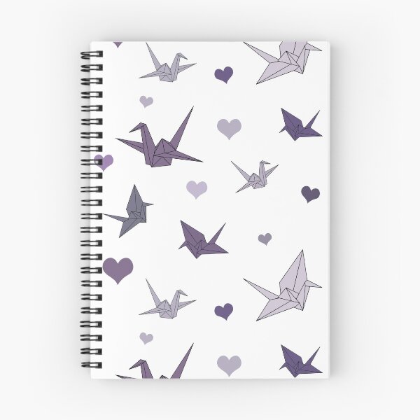 Item preview, Hazy Lavender Paper Crane Doodle Pack designed and sold by SiriuslyShawni.