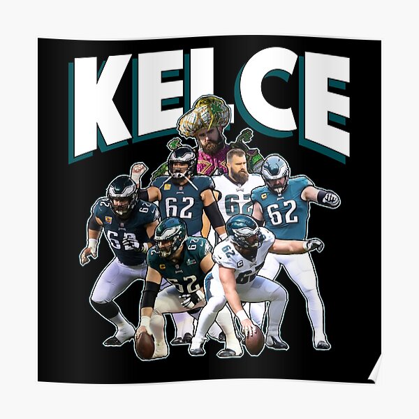 JASON KELCE Art Print Photo Rare 8" x 10" Poster PHILADELPHIA  EAGLES MUMMERS