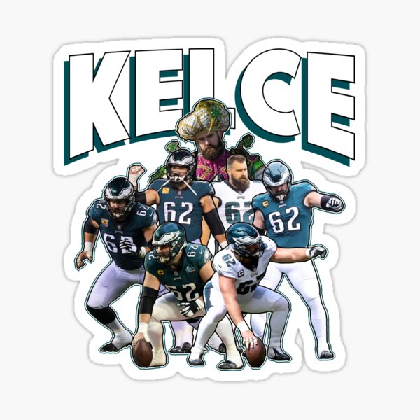 Philadelphia Eagles: Jason Kelce 2023 - Officially Licensed NFL Removable  Adhesive Decal