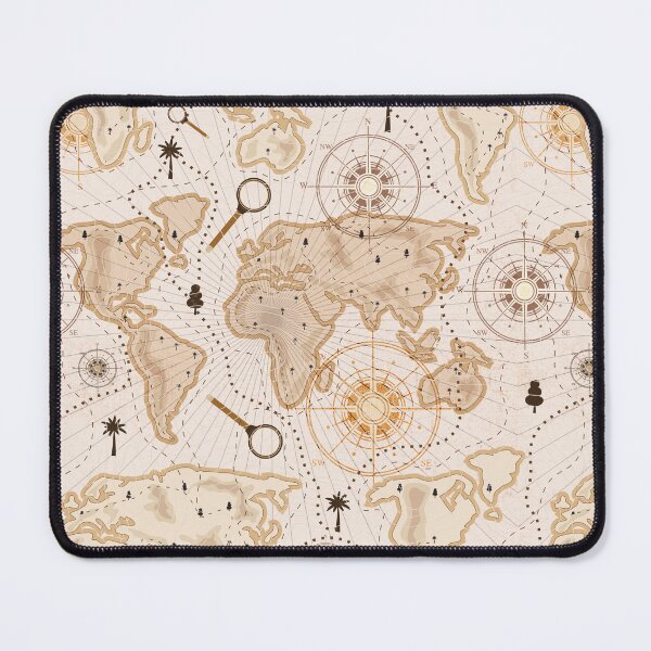 Item preview, Vintage World Map designed and sold by NancyDzines.