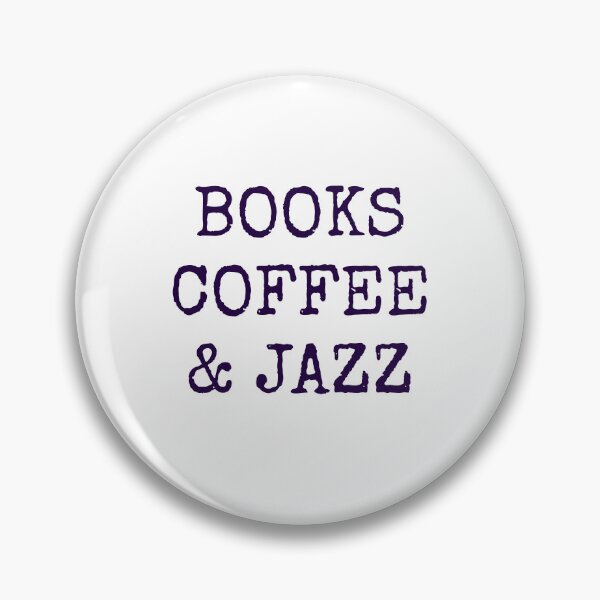 Artikelvorschau, Bücher Kaffee und Jazz entworfen und verkauft von Inspirationmotivation.