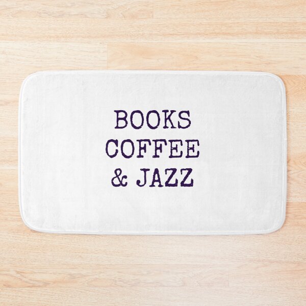 Item preview, Books coffee and Jazz designed and sold by Inspirationmotivation.