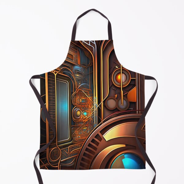 Item preview, “Cyberpunk Mosaic: Futuristic Circuit Art” designed and sold by Art-Vortex-fr.