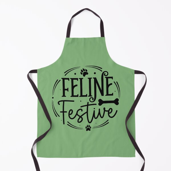 Item preview, Feline Festive Christmas Cat Lovers Holiday Design designed and sold by ArtMeetsPizza.