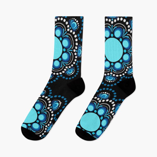 Item preview, Blue Moons Dot Mandalas designed and sold by Triplicate Limited.