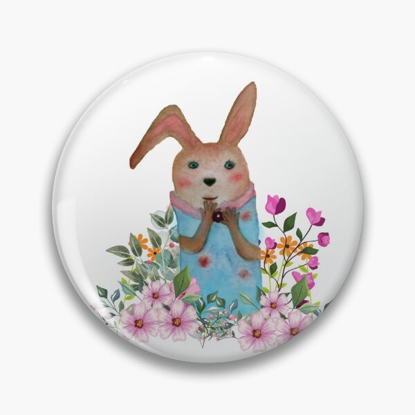 Item preview, Rabbit Lady designed and sold by AcuarelasCA.