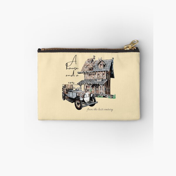 Item preview, ahouse and a car from the last century designed and sold by jonmobo.