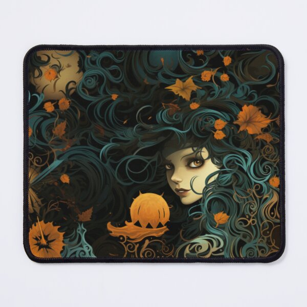 Item preview, Halloween: Moonlit Sorceress (Witch) designed and sold by Digital Contours.